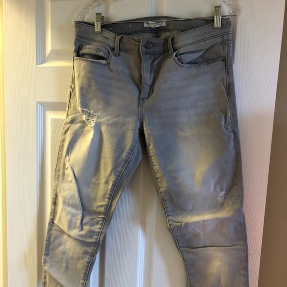 banana republic gray jeans